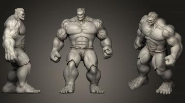 3D model Red Hulk New (STL)